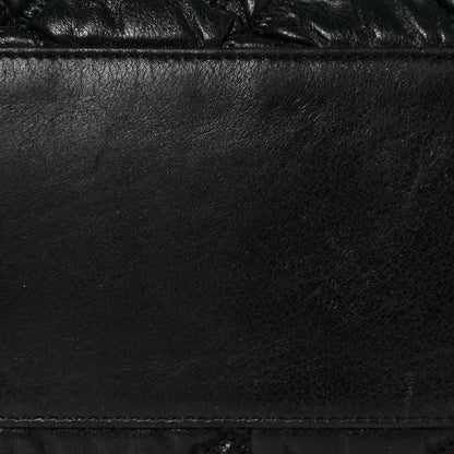 Chanel Calfskin Bubble Quilt Bowler Black 16 of 16