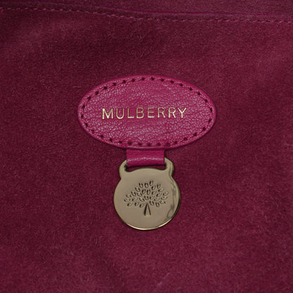 Mulberry Spongy Pebbled Leather Bayswater Hot Fuchsia 6 of 8