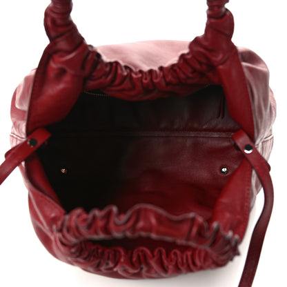 The Row Calfskin Double Circle Bag Red 5 of 10