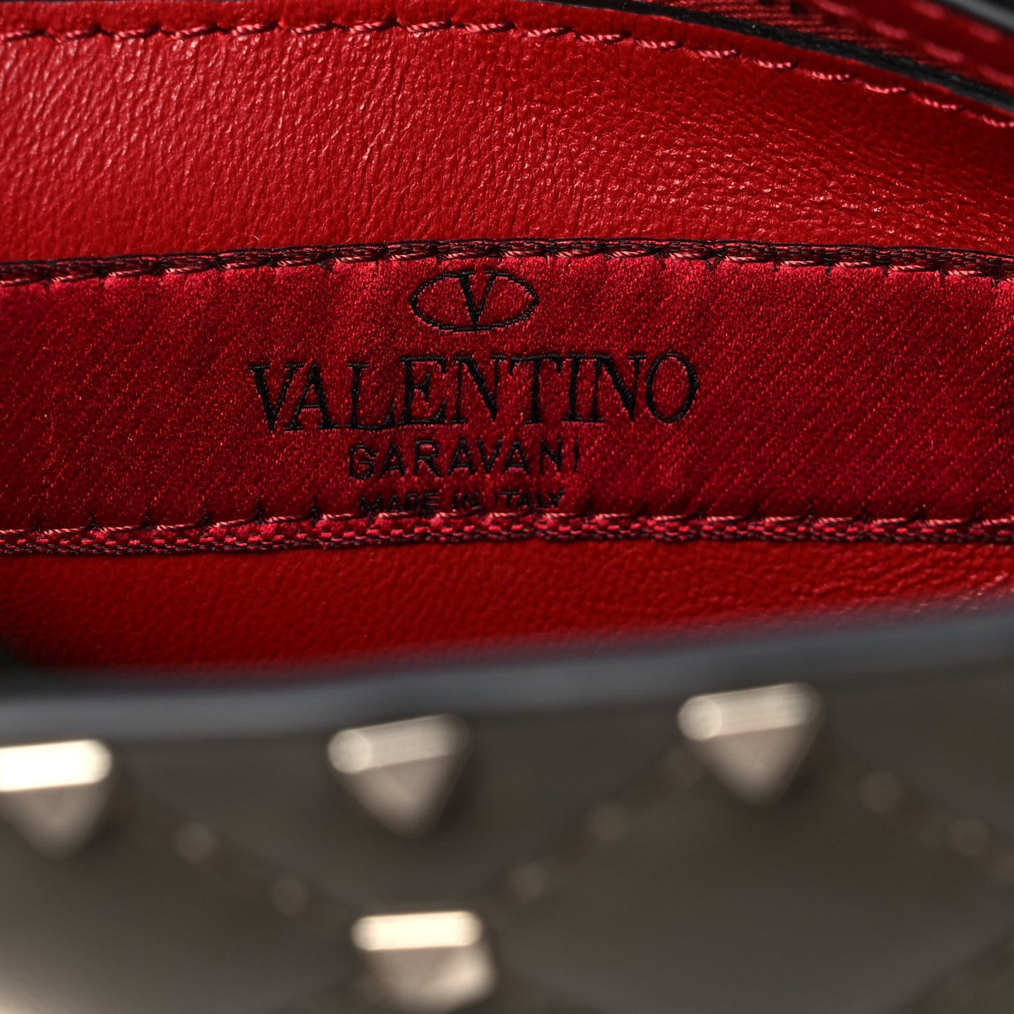 Nappa Medium Rockstud Spike Shoulder Bag Oasis