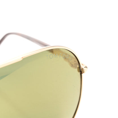 Tom Ford Metal Hunter Sunglasses TF103 Gold Tortoise 7 of 8