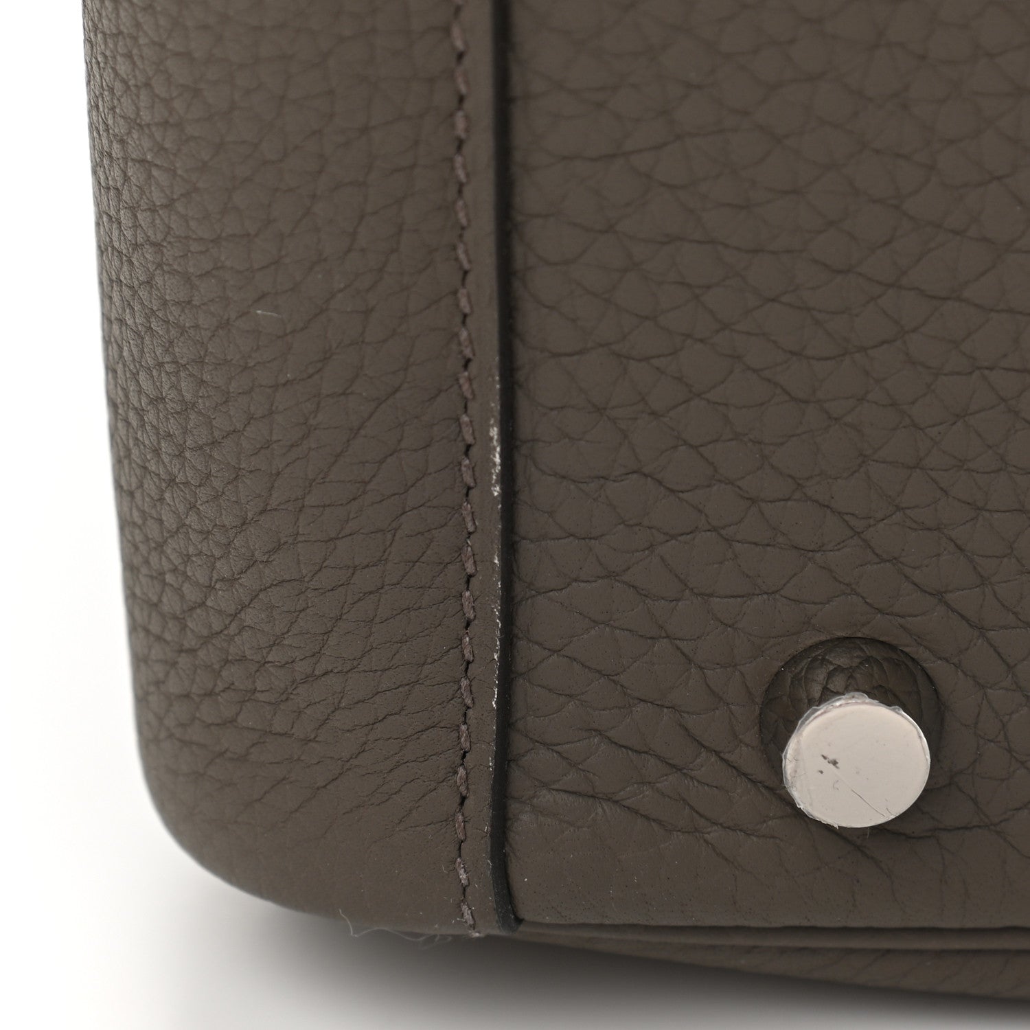 Hermes Taurillon Clemence Lindy 30 Etain 11 of 11