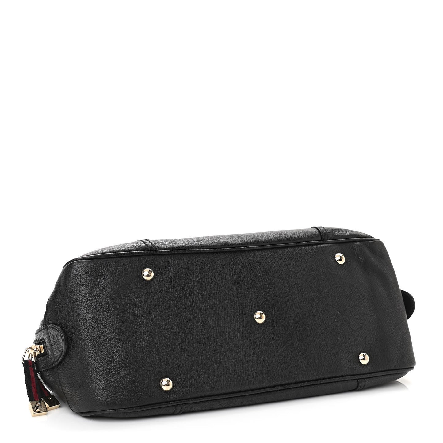 Calfskin Small Princy Satchel Black
