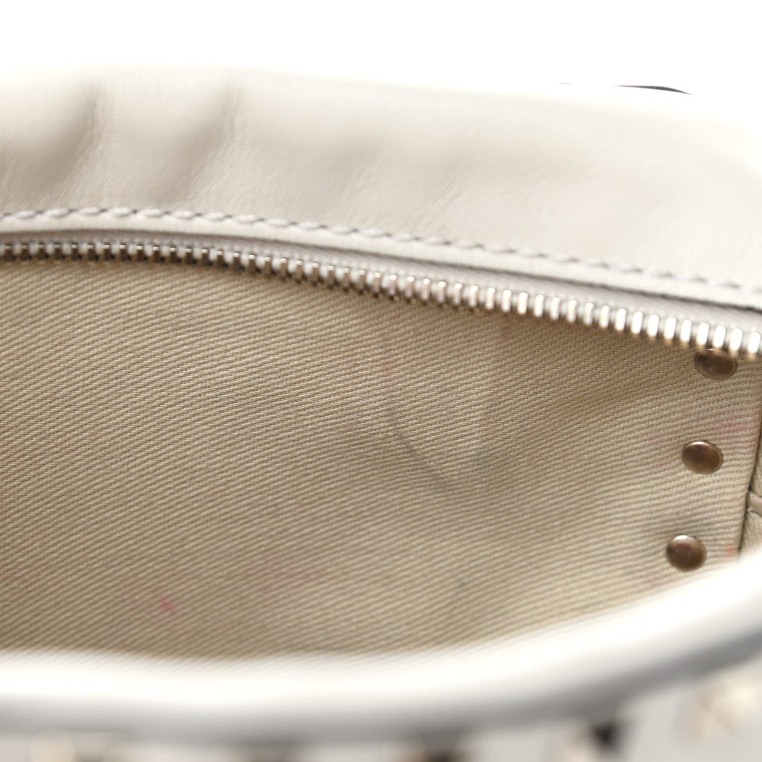 Valentino Garavani Calfskin Rockstud Top Handle Camera Crossbody Bag Ivory 10 of 12