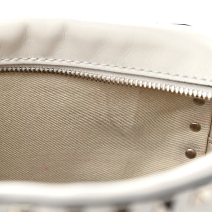 Valentino Garavani Calfskin Rockstud Top Handle Camera Crossbody Bag Ivory 10 of 12