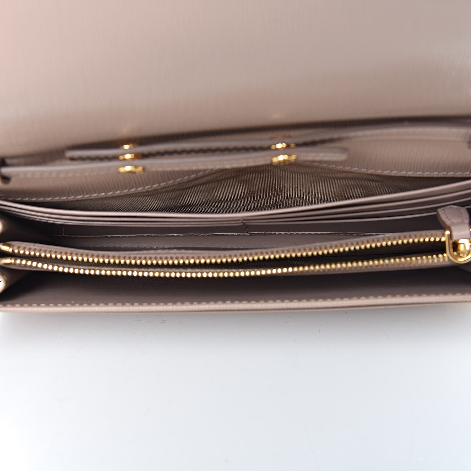 Prada Vitello Move Chain Wallet Cipria 5 of 10