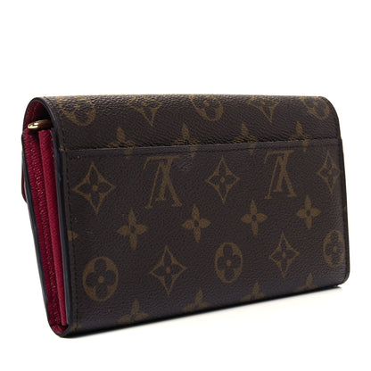 Louis Vuitton Monogram Sarah Wallet NM Fuchsia 3 of 8