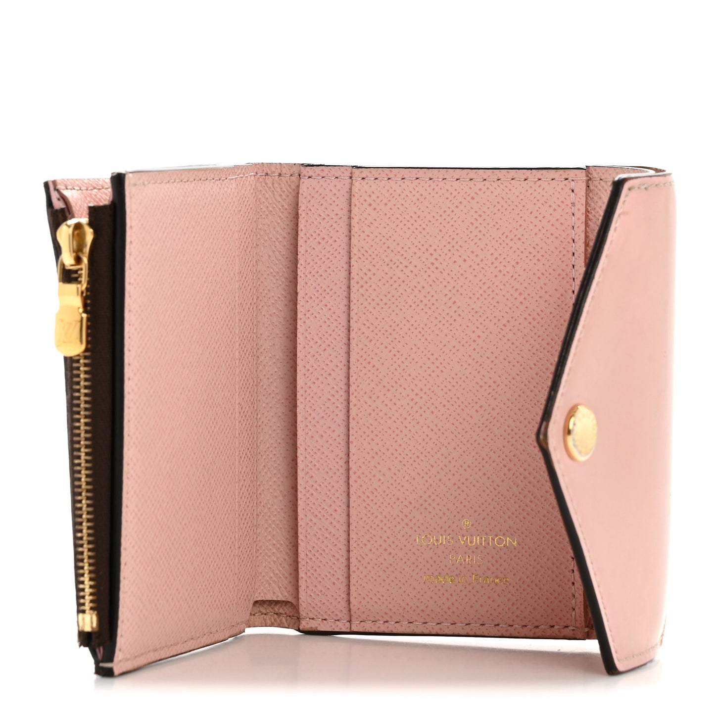 Monogram Zoe Wallet Rose Ballerine