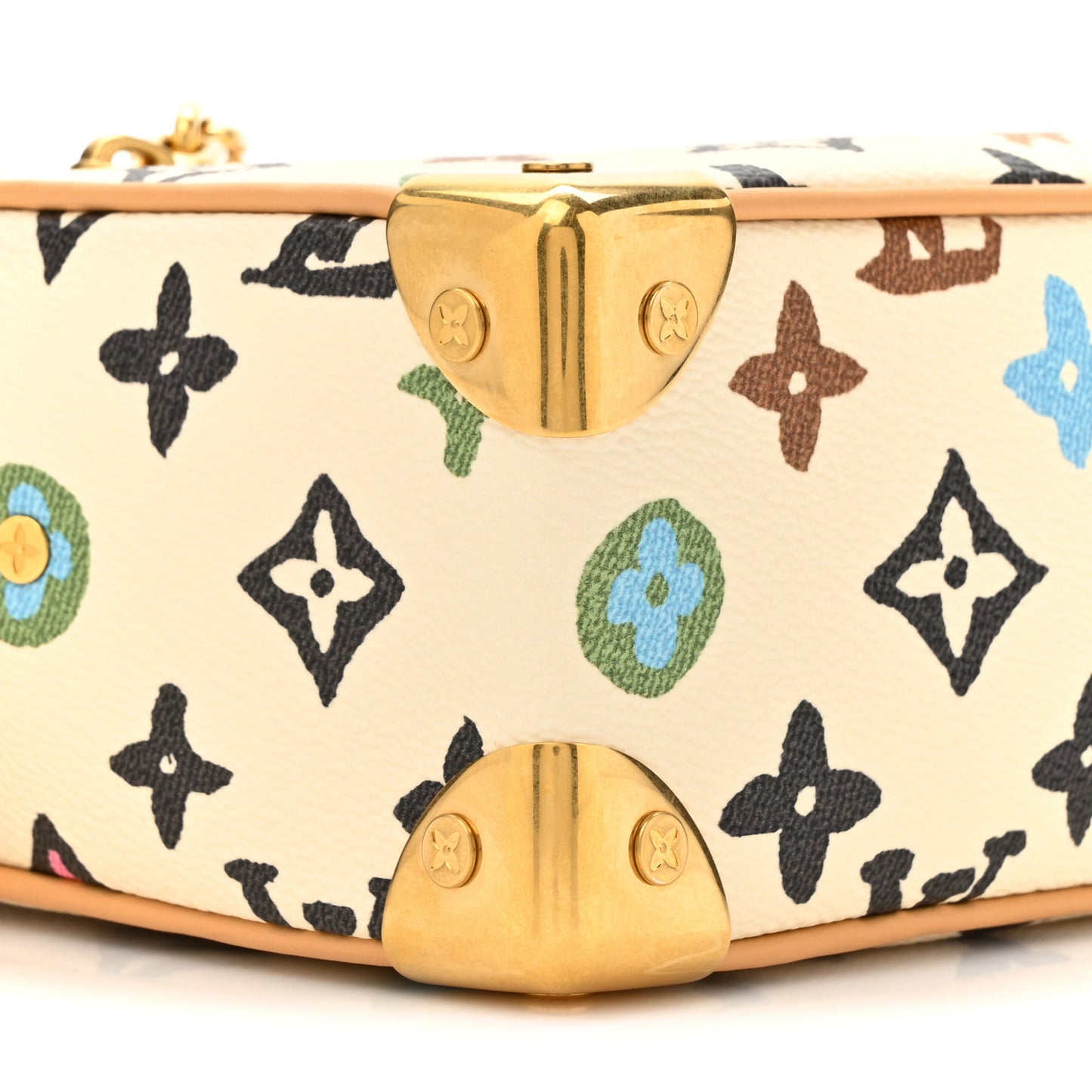 X TYLER THE CREATOR Monogram Craggy Mini Soft Trunk Vanilla