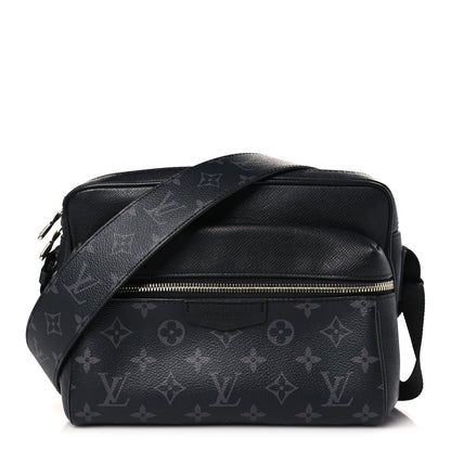 Louis Vuitton Taiga Monogram Eclipse Outdoor Messenger Black 1 of 8