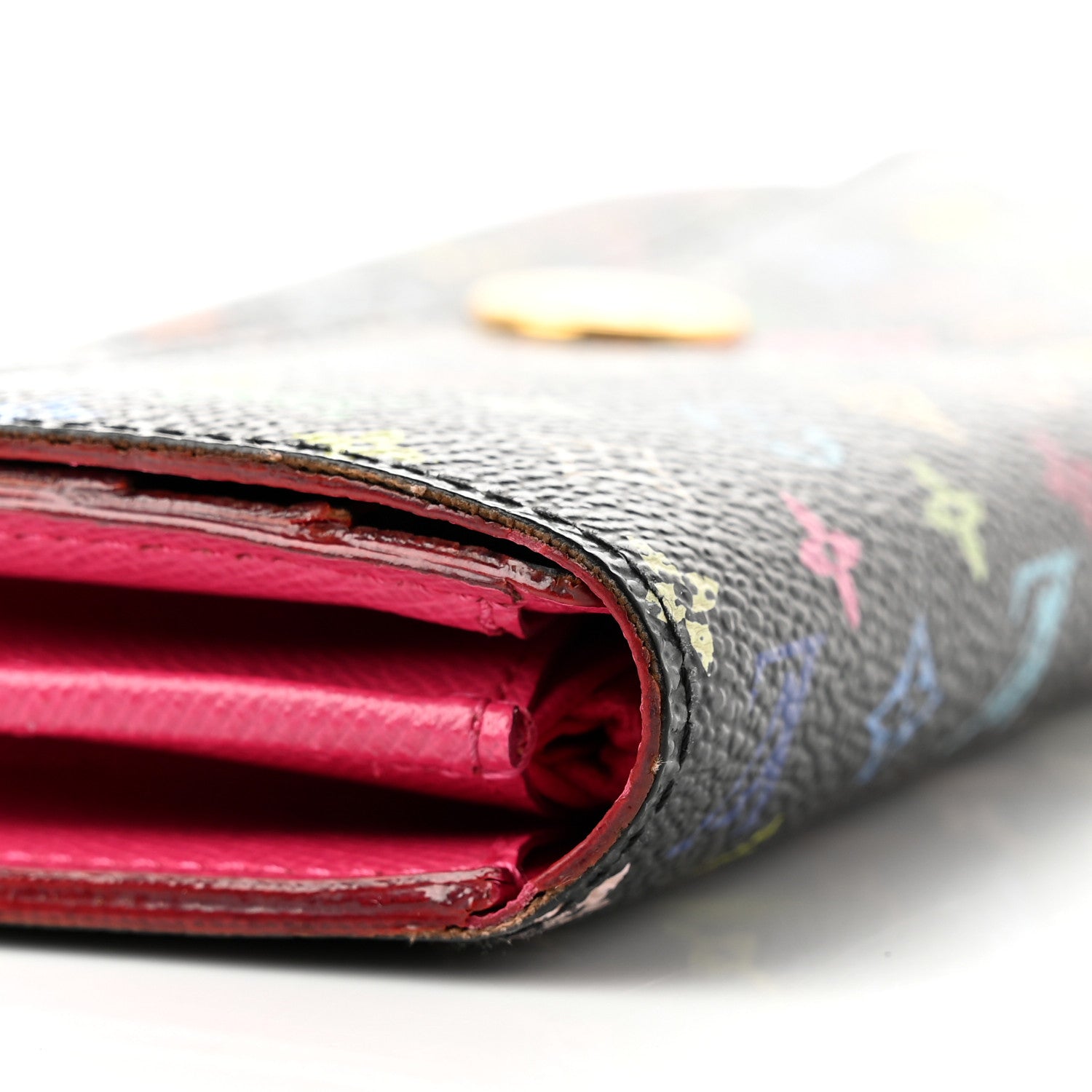 Louis Vuitton Monogram Multicolor Sarah Wallet Black Grenade 12 of 12