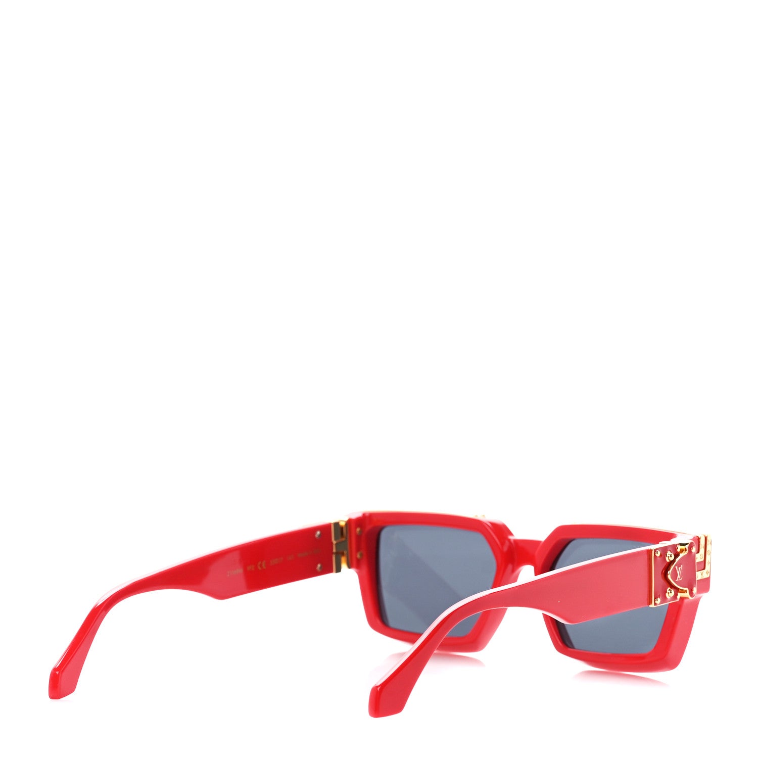 Louis Vuitton Acetate 1.1 Millionaires Z1169W Sunglasses Red 4 of 8