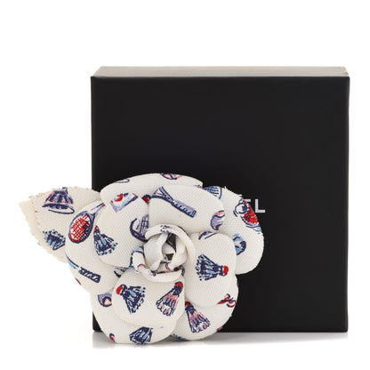 Chanel Canvas Camellia Brooch Multicolor 5 of 5