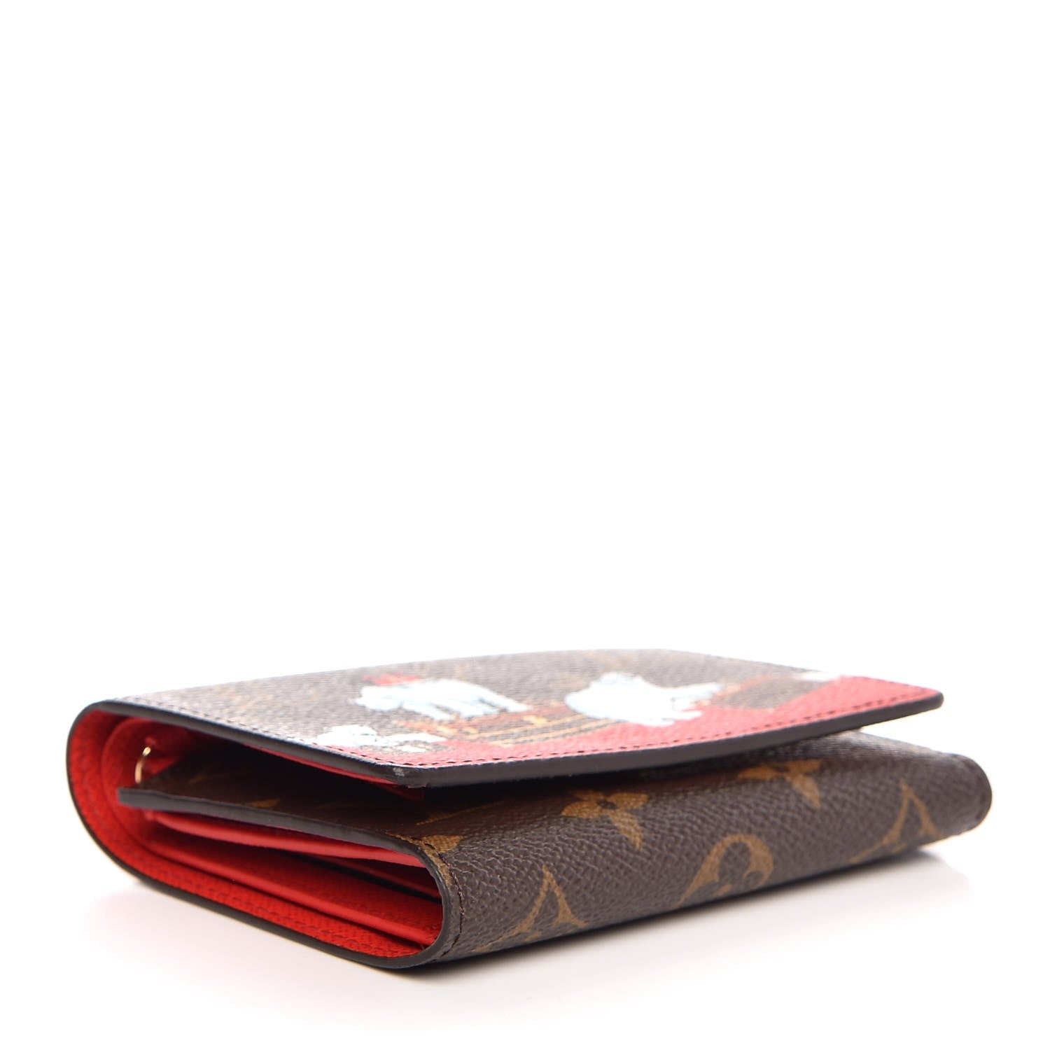 Louis Vuitton Monogram 2017 Christmas Animation Victorine Wallet 4 of 8