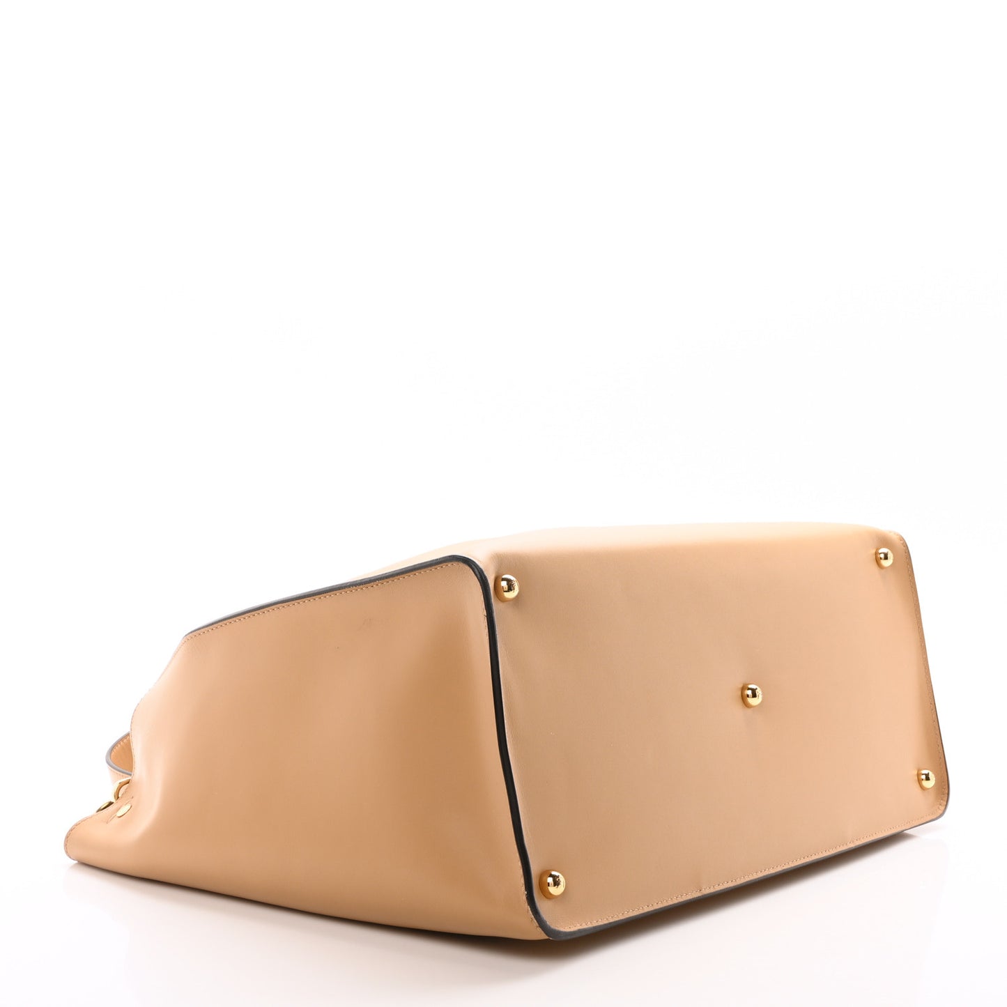 Vitello King Medium Fendi Way Tote Miele Scuro