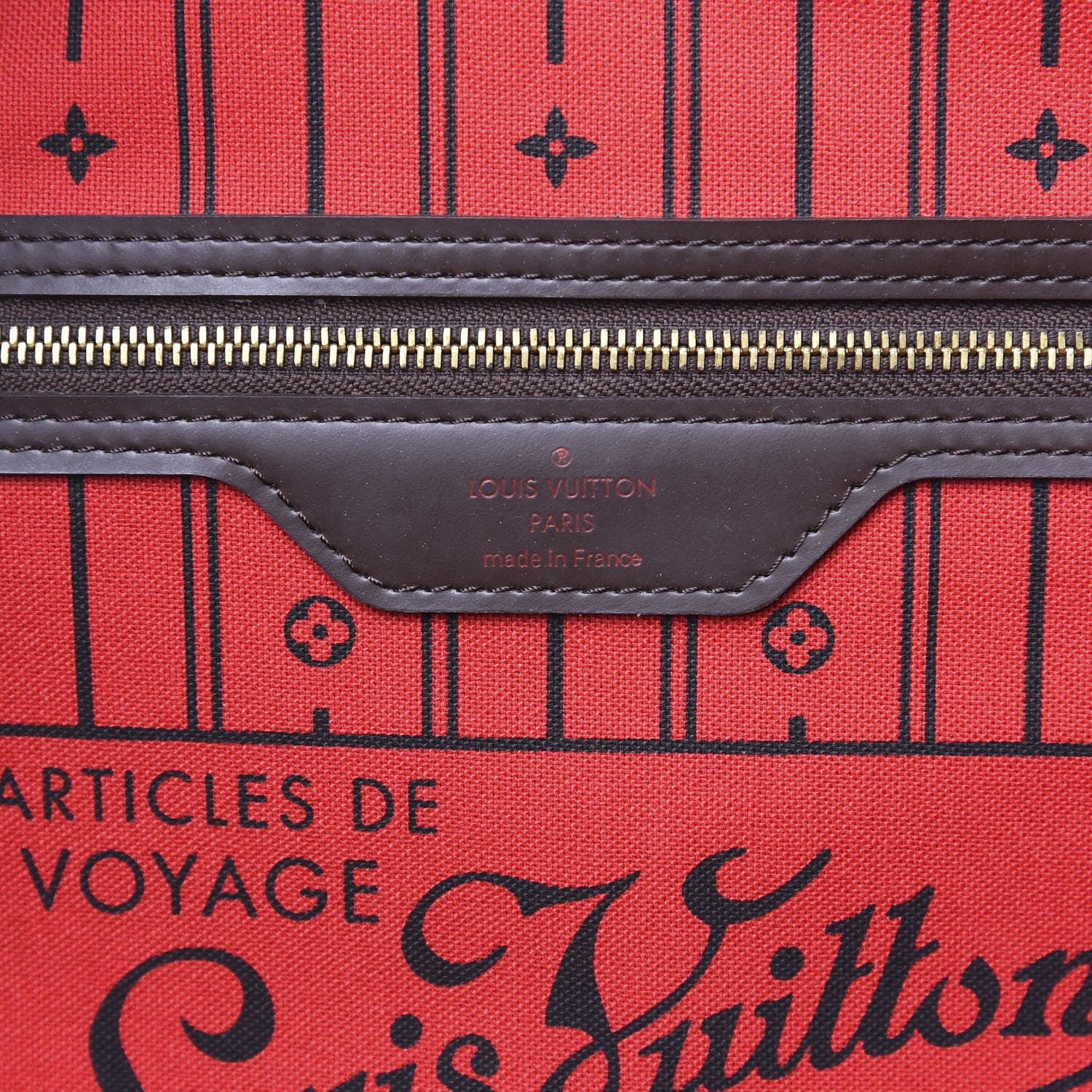 Louis Vuitton Damier Ebene Neverfull GM 5 of 8