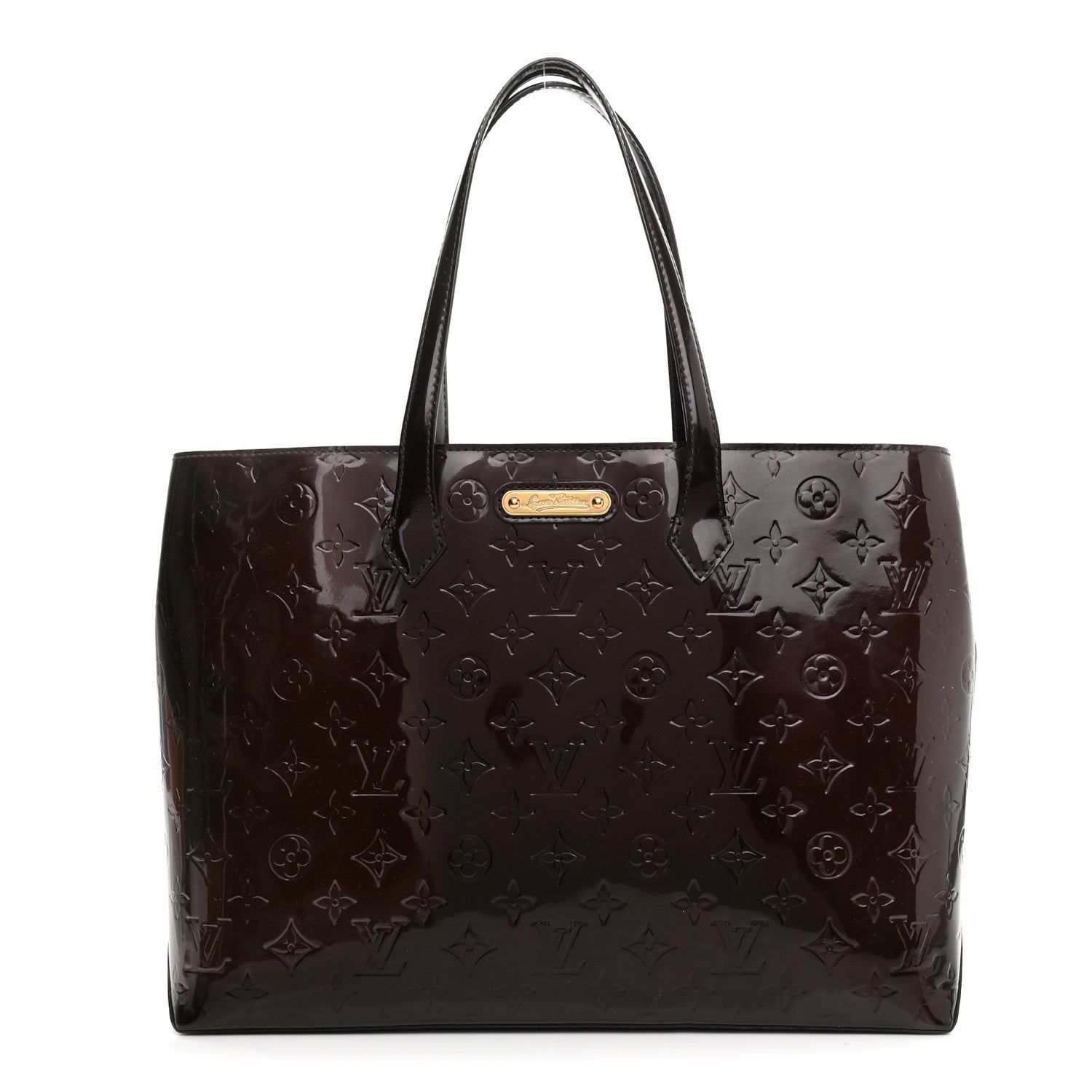 Louis Vuitton Vernis Wilshire MM Amarante 1 of 9