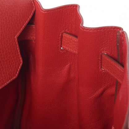 Hermes Ardennes Birkin 35 Rouge Vif 18 of 29