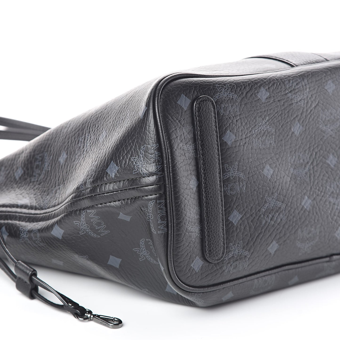 Visetos Medium Liz Reversible Shopper Tote Black