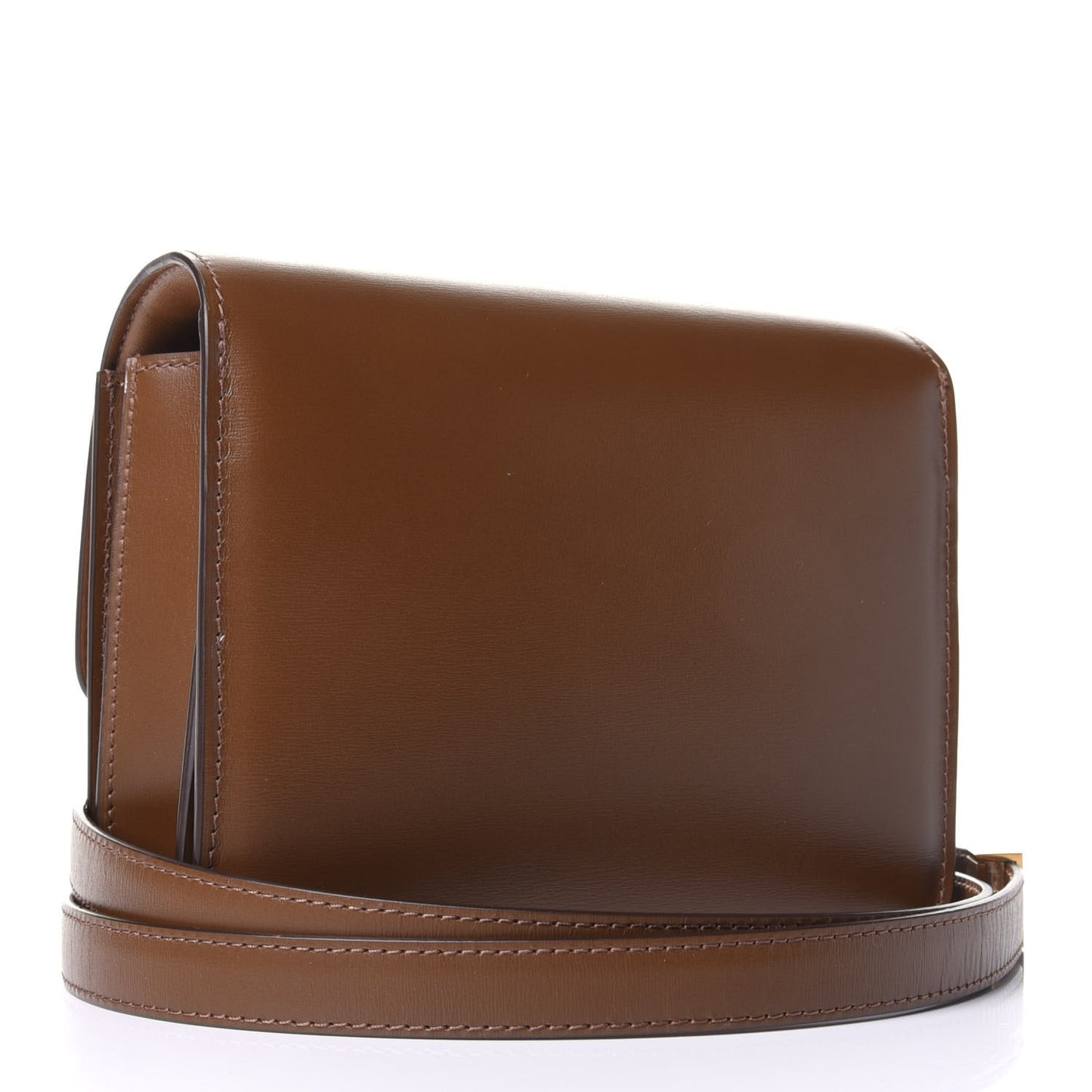 Box Calfskin Small Classic Box Flap Bag Camel