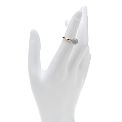 Tiffany 18K Rose Gold Moonstone 8mm HardWear Ball Ring 48 4.5 2 of 5