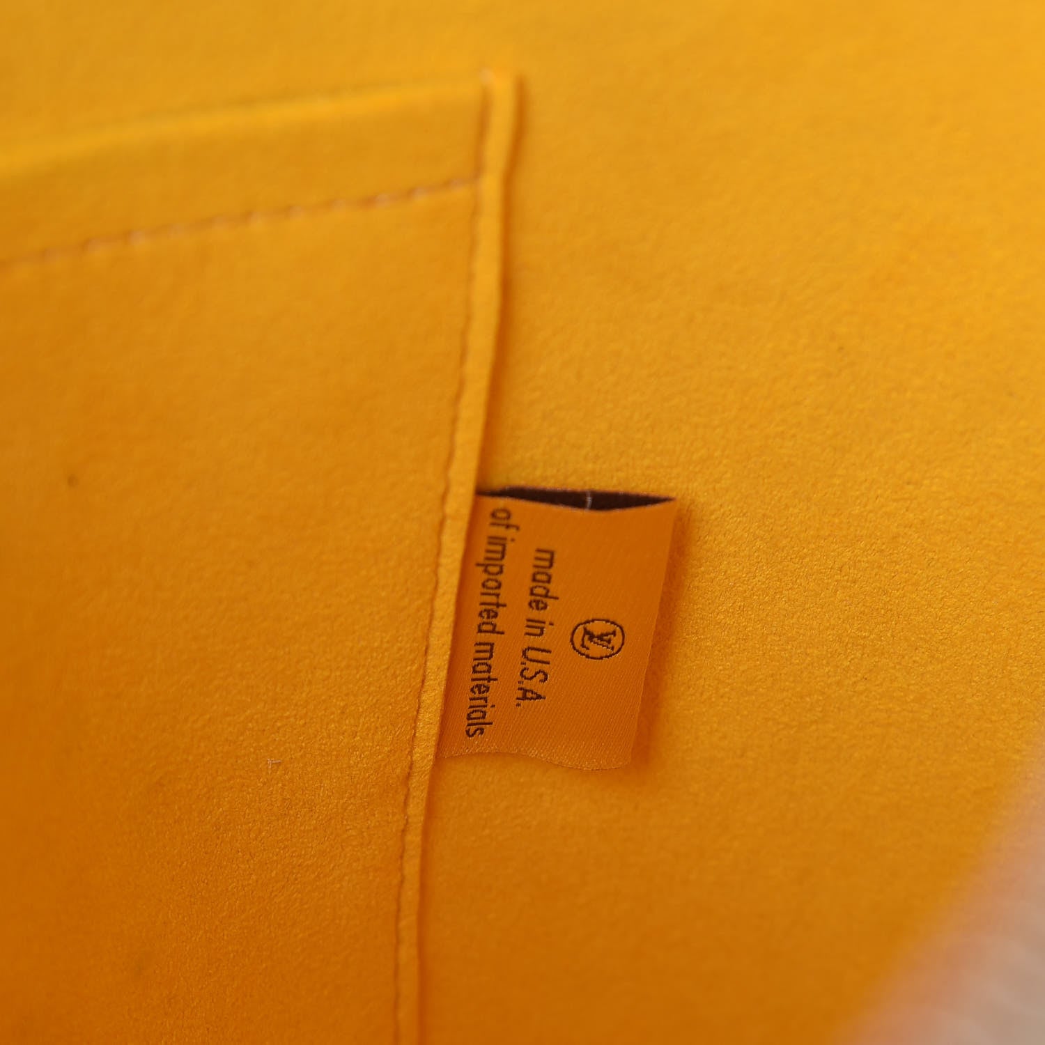 Louis Vuitton Epi Alma GM Citron 7 of 16