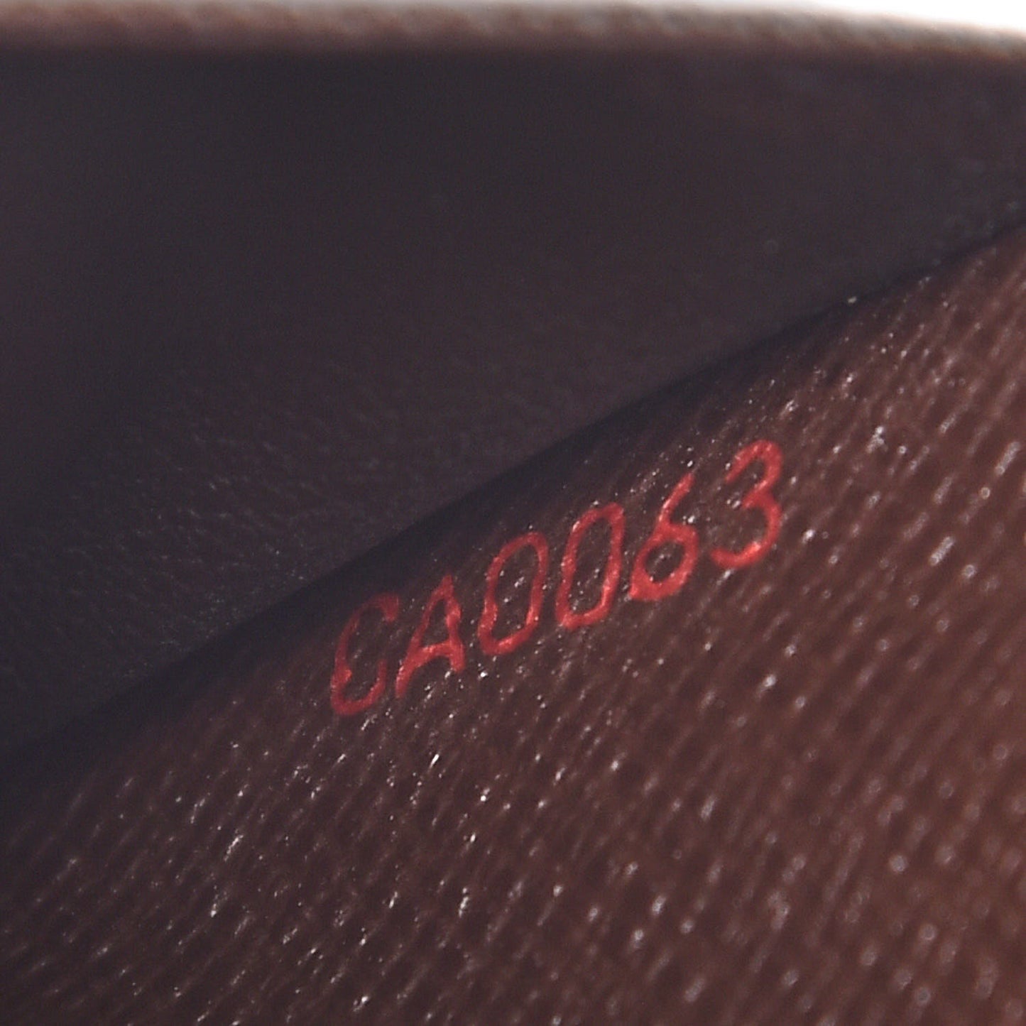 Damier Ebene Zippe Zipped Compact Wallet