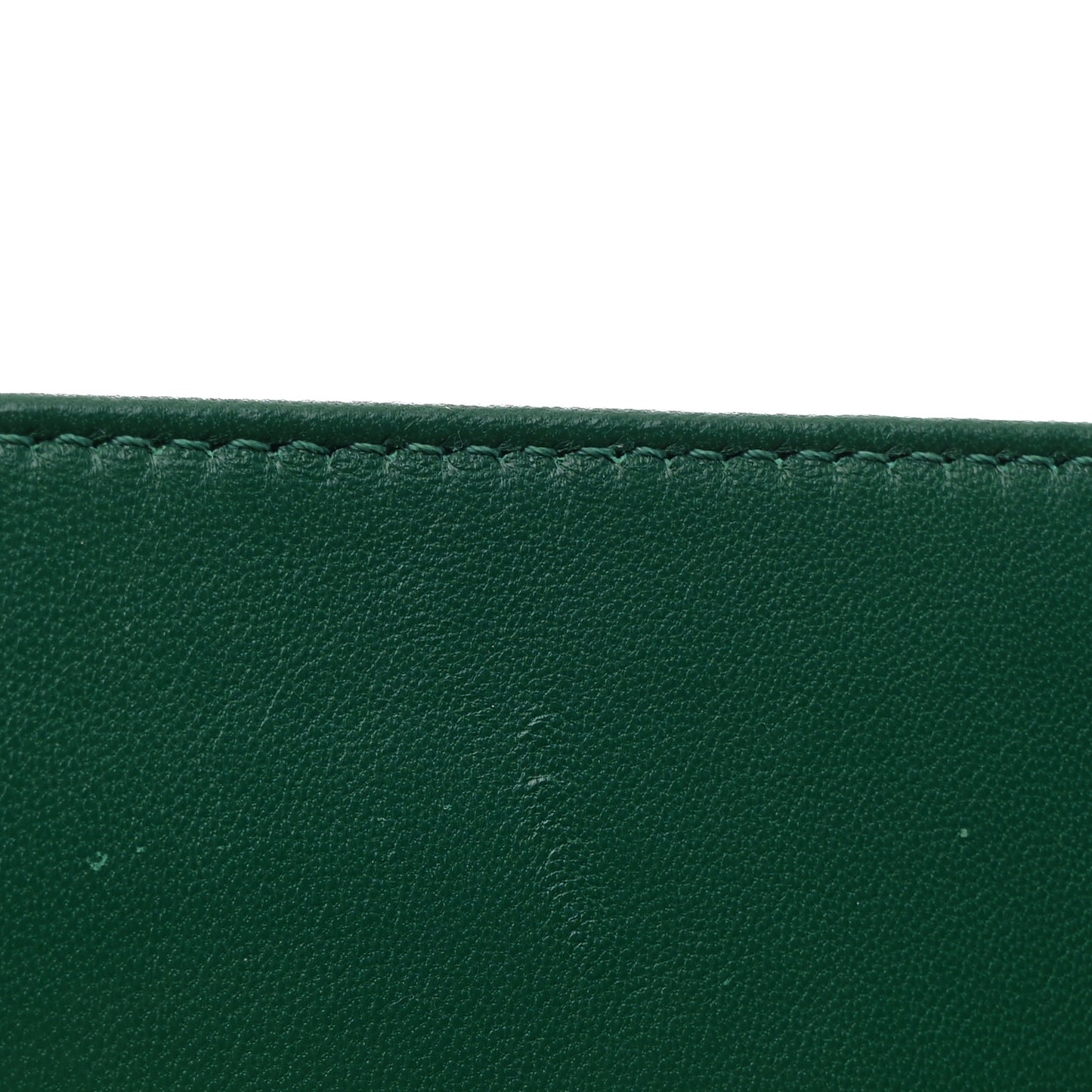 Crystal Suede Enamel Medium Roman Stud Shoulder Bag Green