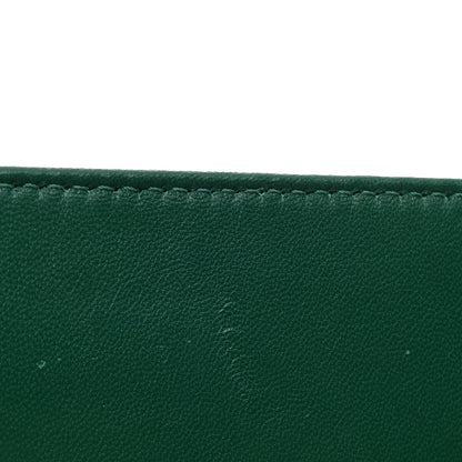 Valentino Garavani Crystal Suede Enamel Medium Roman Stud Shoulder Bag Green 10 of 11