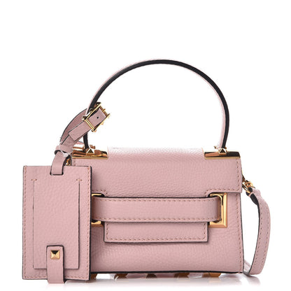 Valentino Garavani Grained Calfskin Mini My Rockstud Frame Bag Poudre 1 of 8