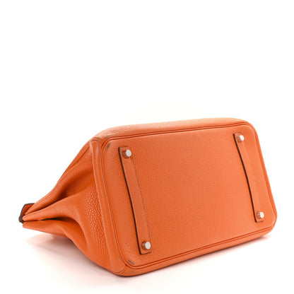 Hermes Togo Birkin 35 Orange 3 of 34