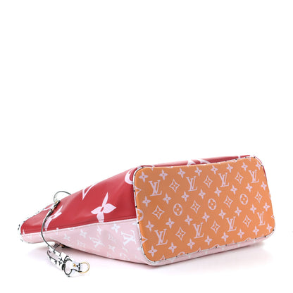 Louis Vuitton Monogram Giant Neverfull MM Rouge 2 of 4