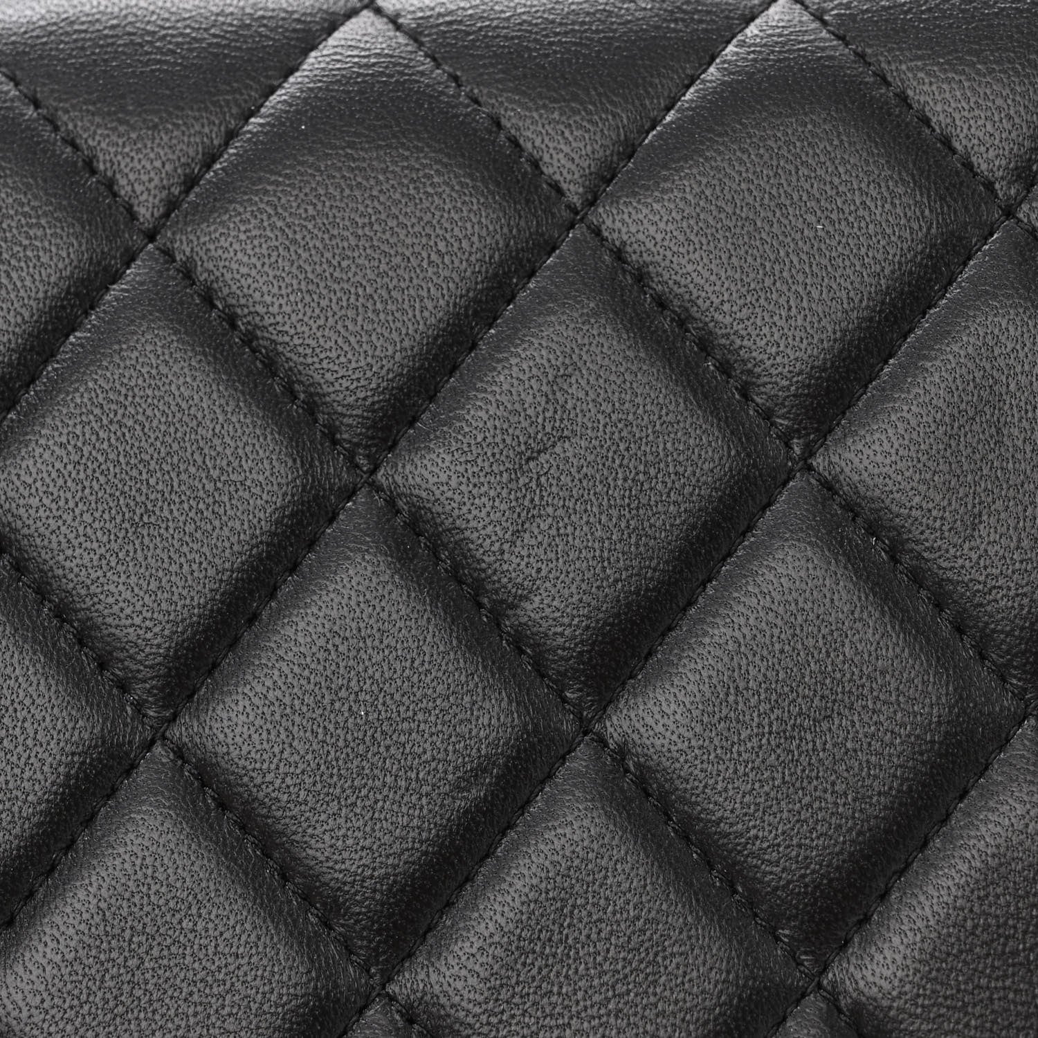 Chanel Lambskin Quilted Mini Golden Plate Flap Black 11 of 11