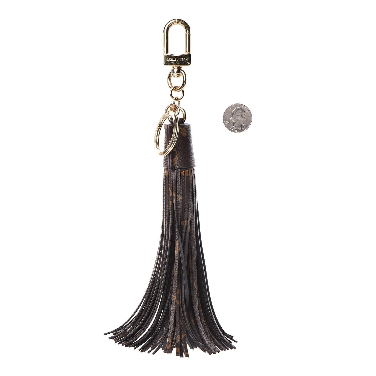 Louis Vuitton Monogram Tassel Bag Charm 2 of 4