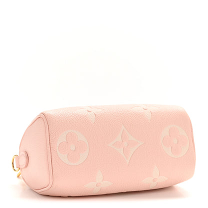 Louis Vuitton Empreinte Monogram Giant Nano Speedy Pink Creme 4 of 11