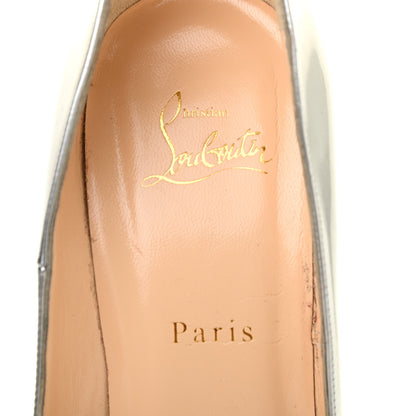 Christian Louboutin Metallic Calfskin So Kate 120 Pumps 40.5 Silver 6 of 11