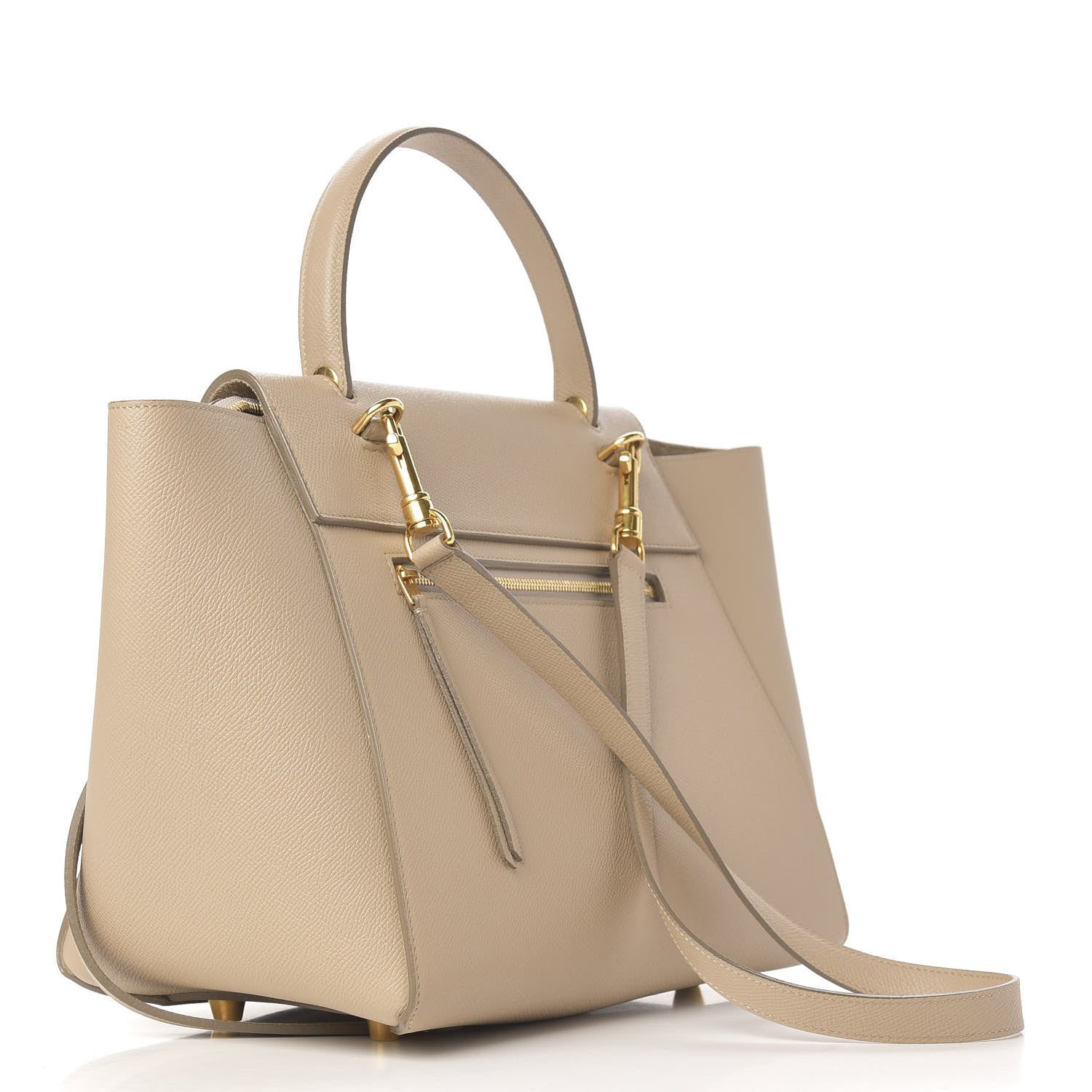 Celine Grained Calfskin Mini Belt Bag Light Taupe 3 of 9
