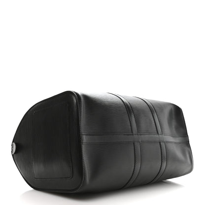 Louis Vuitton Epi Keepall 45 Black 3 of 9
