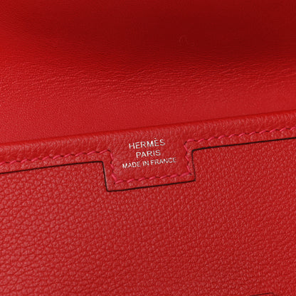 Hermes Evercolor Jige Elan 29 Rouge Casaque 6 of 7