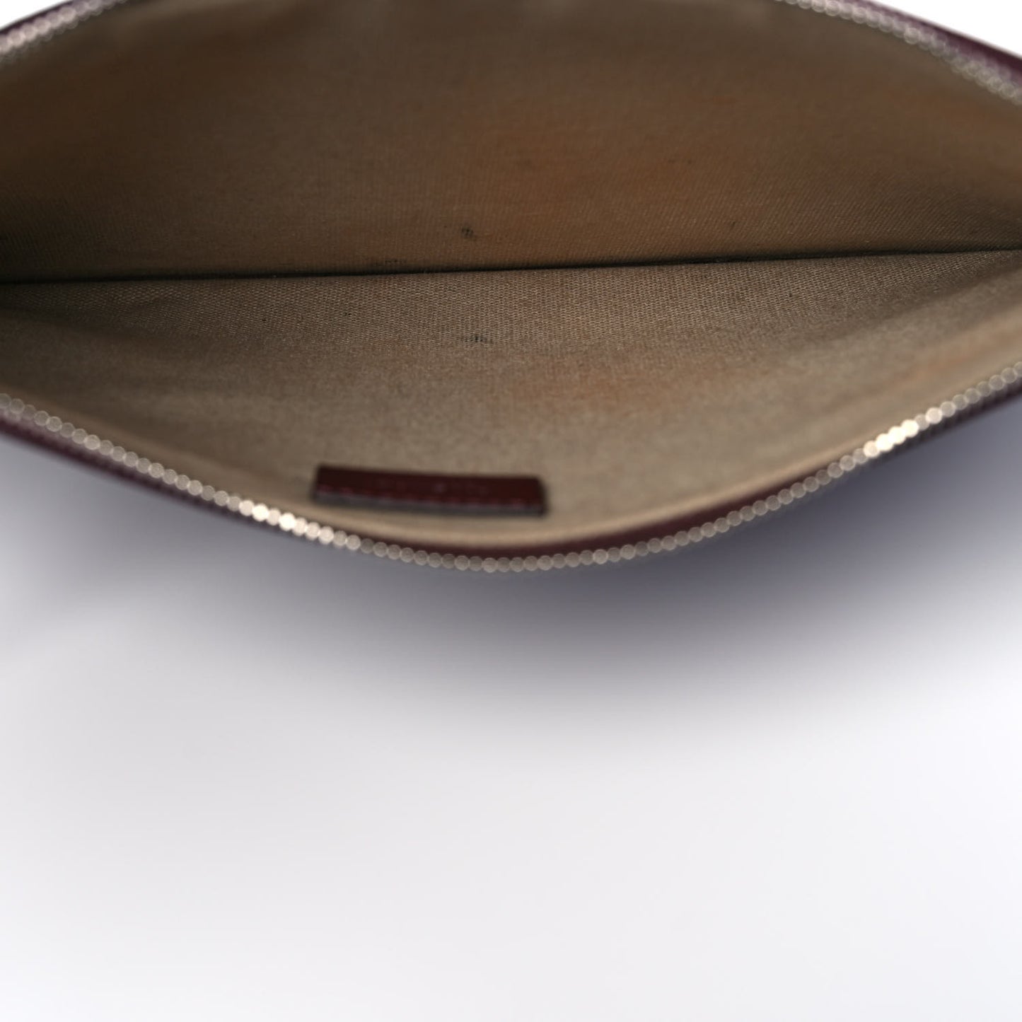 Sugar Goatskin Antigona Pouch Burgundy