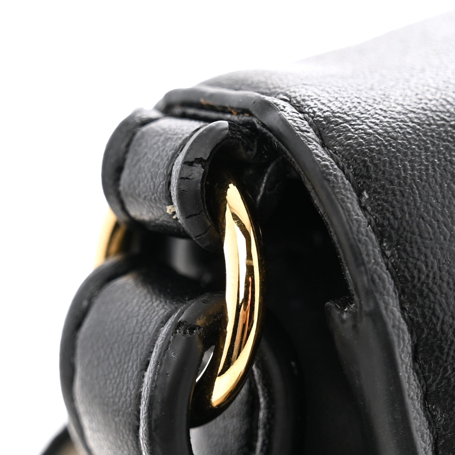 Stella McCartney Eco Alter Nappa Perforated Logo Mini Crossbody Bag Black 11 of 12