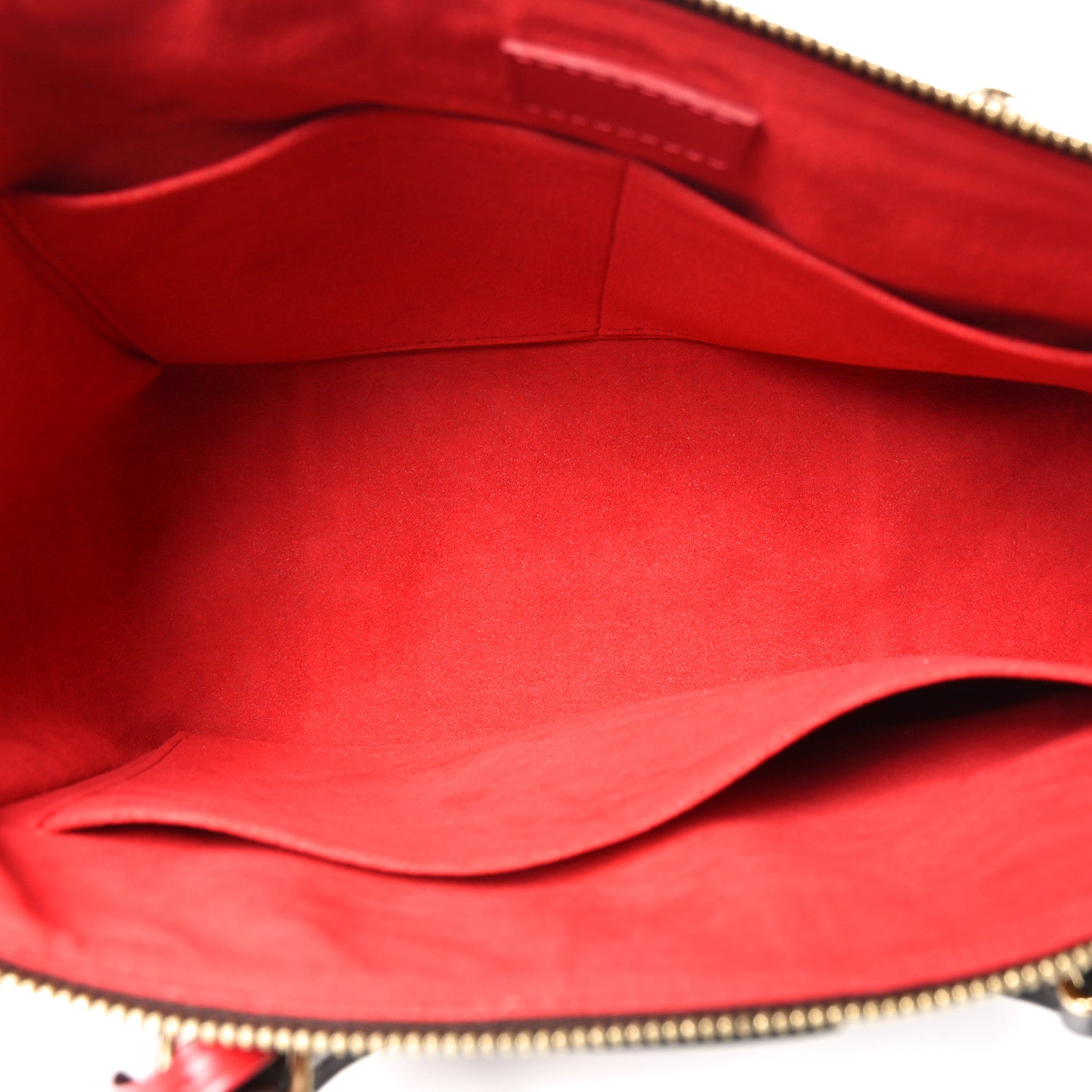 Louis Vuitton Damier Ebene Caissa Tote PM Cherry 5 of 9