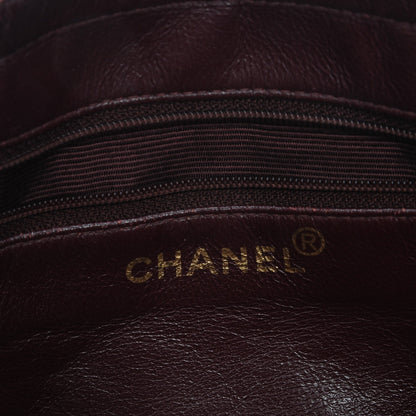 Chanel Lambskin Quilted Top Handle Bag Black 7 of 10
