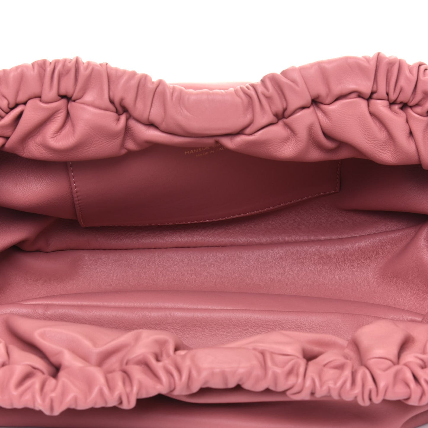 Lambskin Cloud Clutch Blush
