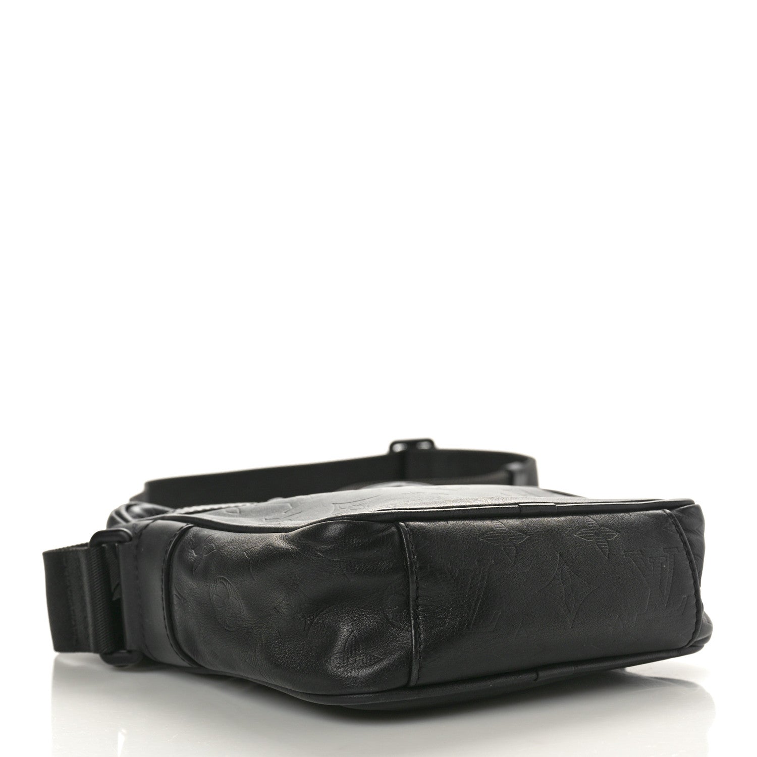 Louis Vuitton Calfskin Monogram Shadow Danube PM Black 4 of 10