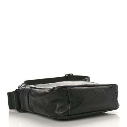 Louis Vuitton Calfskin Monogram Shadow Danube PM Black 4 of 10