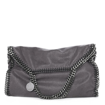 Stella McCartney Shaggy Deer Falabella Fold Over Tote Grey 1 of 8