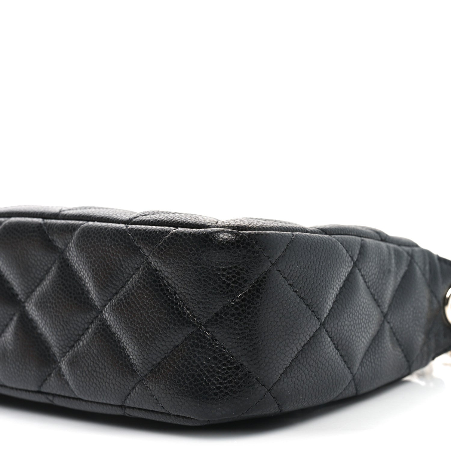 Chanel Caviar Quilted Purse With Chain Black 10 of 11