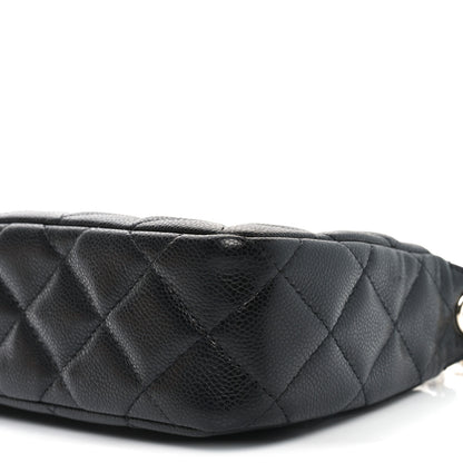 Chanel Caviar Quilted Purse With Chain Black 10 of 11