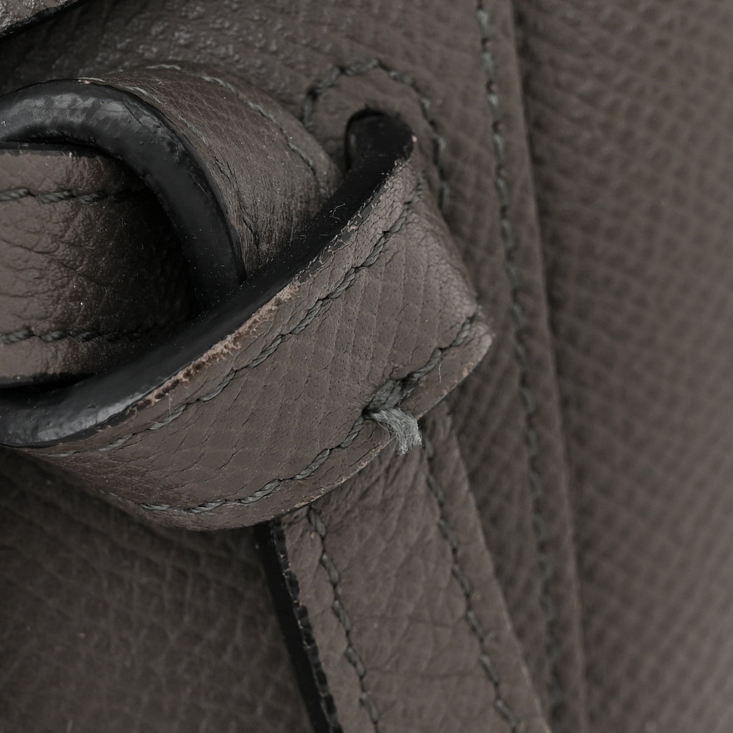 Celine Grained Calfskin Micro Belt Bag Grey 13 of 13